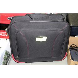 CANADA BLACK/RED CARRY-ON BAG
