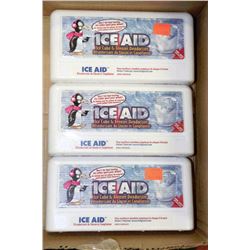 BOX WITH ICE AIDS FOR ICE CUBE AND FREEZER