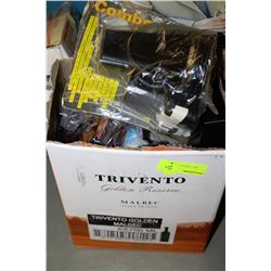 ESTATE BOX OF BATHROOM  AND MISC ACCESSORIES