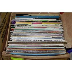 BOX OF ASSORTED RECORDS