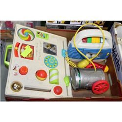 FLAT OF FISHER PRICE TOYS