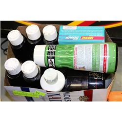 BOX WITH 8 BOTTLES OF TRUCK/CAR TOUCHLESS TURTLE