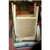 Image 1 : BOX WITH 2 ANTIQUE WASHBOARDS