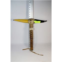 NATIVE AMERICAN BUFFALO HORN VINTAGE CEREMONIAL