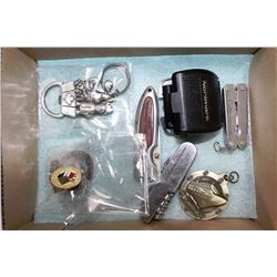 BOX WITH OPERATION IRAQI PIN, RAILROAD &