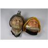 Image 1 : 2 BOSSONS COLLECTIBLE ENGLISH WALL HANGING HEADS