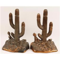 Cactus Bookends