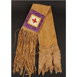 Plains Indian Quilled Pipe Bag