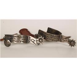 Pair of Navajo Spurs