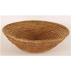 Jicarilla Apache Basketry Food Bowl