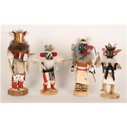 Lot of 4 Kachinas