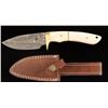 Image 1 : B Series Damascus Steel Drop Point Skinner