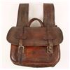 Brown Leather Saddle Bags
