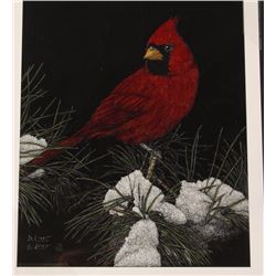 "Seeing Red" Print by Deborah Liszt