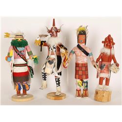 Lot of 4 Kachinas