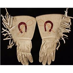 Pair of Lady's Wild West Show Gauntlets