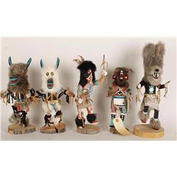 Lot of 5 Kachinas