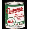 Image 1 : Vintage Cushman Motor Scooter Oil Porcelain Sign