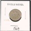 Image 1 : 1869 Shield Nickel