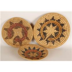 Collection of 3 Navajo Wedding Baskets