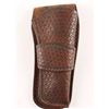 Image 1 : R.T. Fraiser Basket Weave Tooled Holster