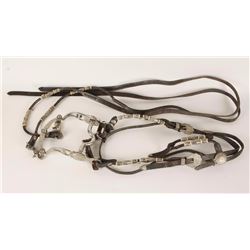 Pretty Nickel Plated Headstall