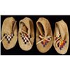 Pair of Plains Indian Baby Moccasins