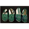2 Pairs of Beaded Moccasins