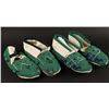 Image 2 : 2 Pairs of Beaded Moccasins