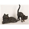 Image 1 : Set of Cast Iron Cat Door Stops