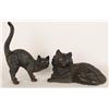 Image 2 : Set of Cast Iron Cat Door Stops