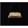 Image 1 : Timeless Art Deco 3 Stone Diamond Ring