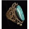 Image 2 : Large Man's Turquoise Ring