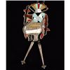 Image 1 : Zuni Kachina Dancer Bolo Tie