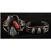 Image 1 : Collection of 2 Navajo Cuff Bracelets