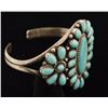 Image 2 : Ladies Turquoise Cluster Bracelet