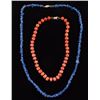 Image 1 : Lapis and Coral Necklaces