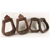 Image 1 : 2 Pairs of Leather Stirrups