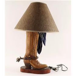 Cowboy Boot Lamp