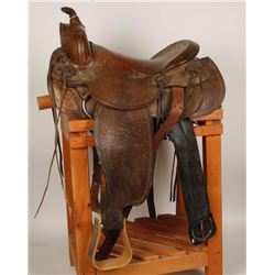 Antique Western Saddle