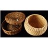 Image 1 : Lot of 2 Indian Baskets