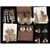 Image 1 : Collection of 7 Pairs Sterling Silver Earrings