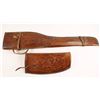 Image 1 : Tooled Leather Rifle Scabbard