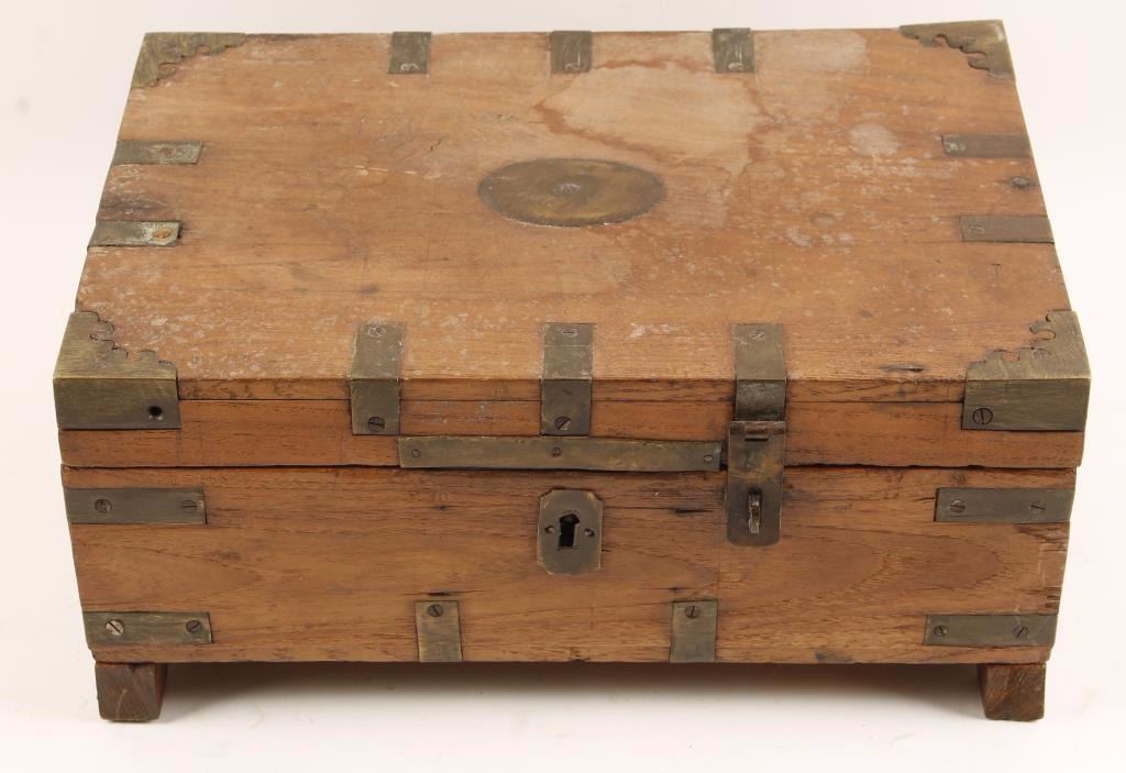 Ww2 Strong Box Antique Strong Box