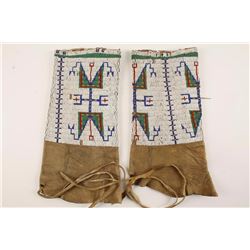 Sioux beaded leggings