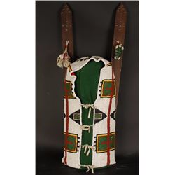 Arapaho Fully Beaded Cradle Board