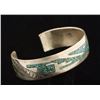 Image 2 : Early Sterling Silver Tommy Singer Inlay Cuff