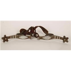 Pair of Unmarked Prison Spurs