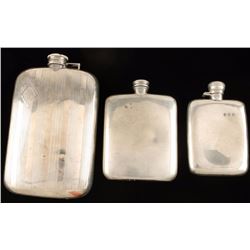 Collection of 3 Flasks