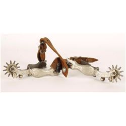 California Style Engraved Spurs